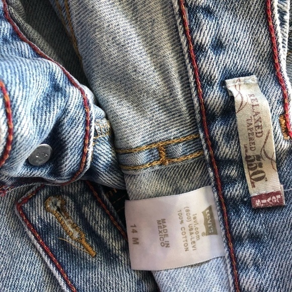Levis 550‎ Classic Relaxed Bootcut Jean, Size 14 - Picture 3 of 8